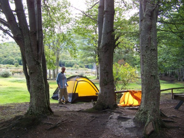 Camping en Tierra del Fuego